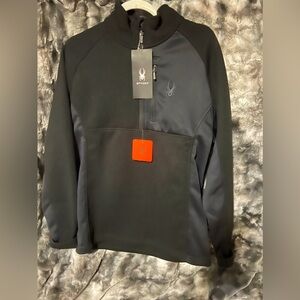 NWT’s Spyder Mens 1/4 zip pull over jacket